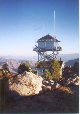 Baker Point fire lookout picture