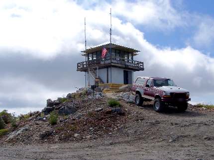 Signal Peak fire lookout picture