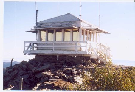 Tobias Peak fire lookout picture