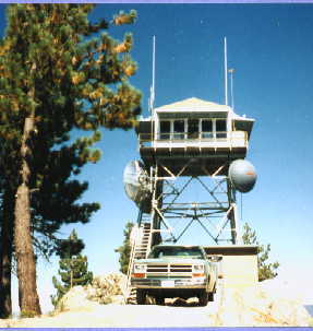 Breckenridge Peak fire lookout picture