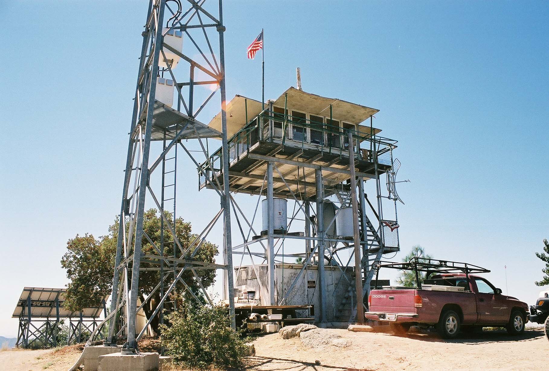 Fence Meadow fire lookout picture