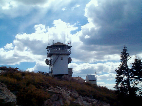 Jordan Peak fire lookout picture