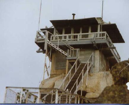 Needles Peak fire lookout picture